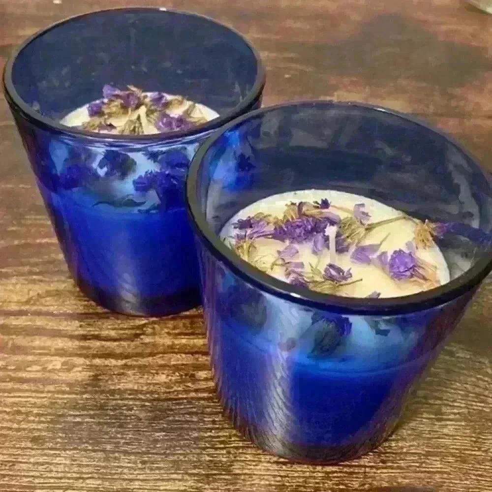 Handmade scented candles